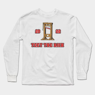 Yeet the rich 2022 |Bernie Sanders| Bernie 2024| Eat The Rich Long Sleeve T-Shirt